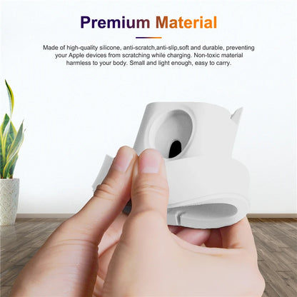 3 In 1 Phone Watch Earphone Silicone Charging Stand Holder for I Phone 11 12 Pro Max IWatch Airpods Pro 2 3 Dock Station Soporte