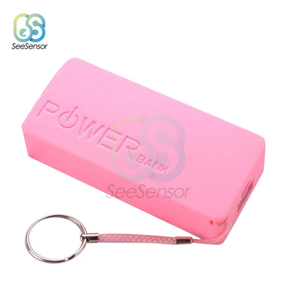 2X18650 USB Power Bank Battery Charger Case DIY Box 5600mAh For iPhone For Smart Phone MP3 Electronic Mobile Charging Box