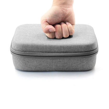 Cable Storage Bag Data Organizer For Notebook Power Bank Charger U Disk Earphones Electronic Accessories Black/Gray