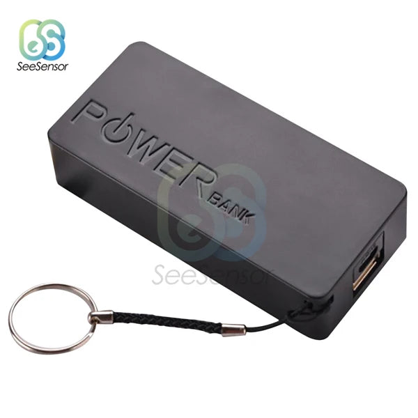 2X18650 USB Power Bank Battery Charger Case DIY Box 5600mAh For iPhone For Smart Phone MP3 Electronic Mobile Charging Box
