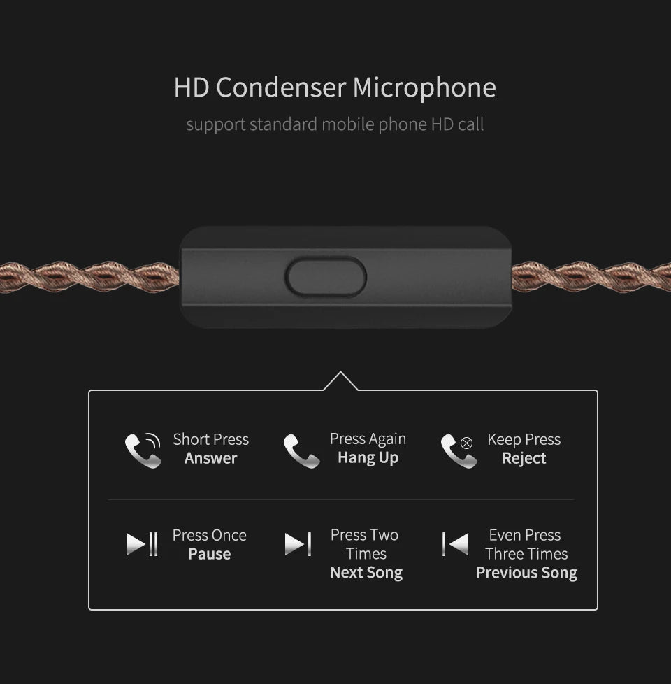 KZ ZSX 1DD 5BA Hybrid 12 drivers HIFI Bass Earbuds In-Ear Monitor Noise Cancelling Earphones Metal Headset KZ ZAX ZS10 PRO ASX