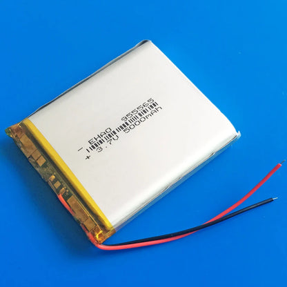 3.7V 5000mAh Polymer Lithium LiPo Rechargeable Battery 955565 For GPS PSP DVD PAD E-book Tablet PC Laptop Power Bank Video Game
