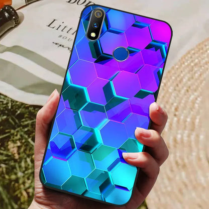 For Realme 3 Pro Case Soft Silicon TPU Back cover For OPPO Realme 3 Pro RMX1851 Coque Funda Realme3 RMX1825 RMX1821 shockproof