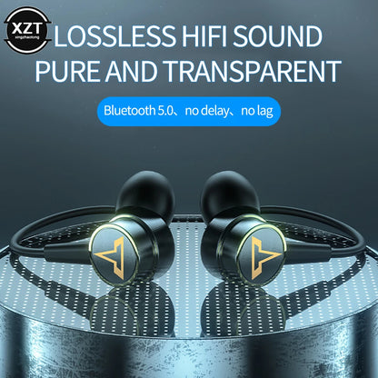 1Pcs XE05 Earphone Bluetooth 5.0 Wireless Stereo Earphones IPX5 Waterproof Sport Headset With Noise Cancelling Mic