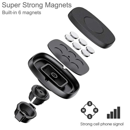 Untoom Magnetic Car Phone Holder Car Air Vent Phone Mount Universal Dashboard Magnet Cell Phone Holder Stand for iPhone Samsung