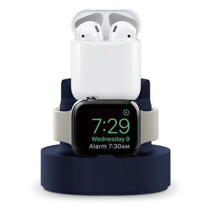 3 In 1 Phone Watch Earphone Silicone Charging Stand Holder for I Phone 11 12 Pro Max IWatch Airpods Pro 2 3 Dock Station Soporte