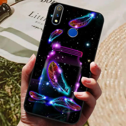 For Realme 3 Pro Case Soft Silicon TPU Back cover For OPPO Realme 3 Pro RMX1851 Coque Funda Realme3 RMX1825 RMX1821 shockproof