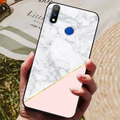 For Realme 3 Pro Case Soft Silicon TPU Back cover For OPPO Realme 3 Pro RMX1851 Coque Funda Realme3 RMX1825 RMX1821 shockproof