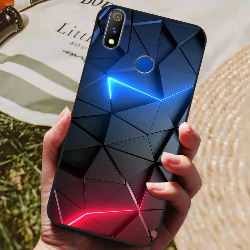 For Realme 3 Pro Case Soft Silicon TPU Back cover For OPPO Realme 3 Pro RMX1851 Coque Funda Realme3 RMX1825 RMX1821 shockproof