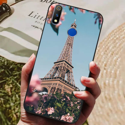 For Realme 3 Pro Case Soft Silicon TPU Back cover For OPPO Realme 3 Pro RMX1851 Coque Funda Realme3 RMX1825 RMX1821 shockproof