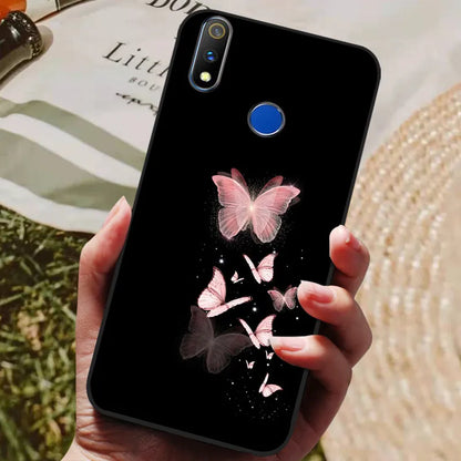 For Realme 3 Pro Case Soft Silicon TPU Back cover For OPPO Realme 3 Pro RMX1851 Coque Funda Realme3 RMX1825 RMX1821 shockproof