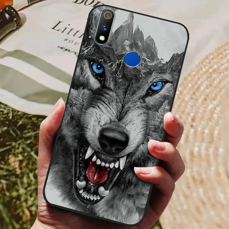 For Realme 3 Pro Case Soft Silicon TPU Back cover For OPPO Realme 3 Pro RMX1851 Coque Funda Realme3 RMX1825 RMX1821 shockproof