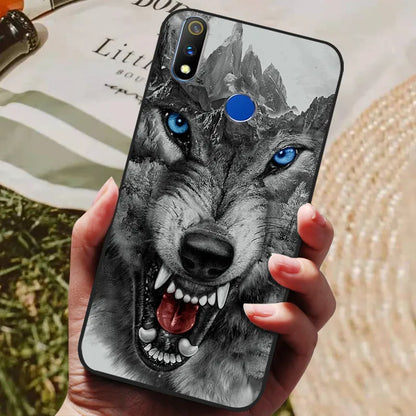 For Realme 3 Pro Case Soft Silicon TPU Back cover For OPPO Realme 3 Pro RMX1851 Coque Funda Realme3 RMX1825 RMX1821 shockproof