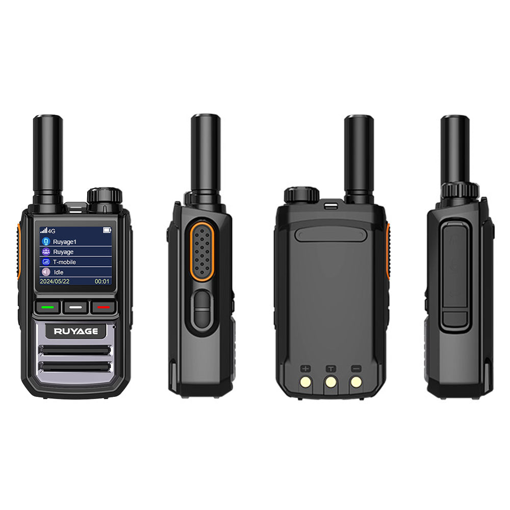Ruyage R1 Two Way Radio Nationwide LTE Push-to-Talk Walkie Talkie