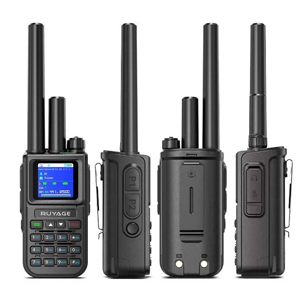Ruyage X50 Dual Mode Long Range Radio Analog + 4G LTE PTT Walkie Talkie