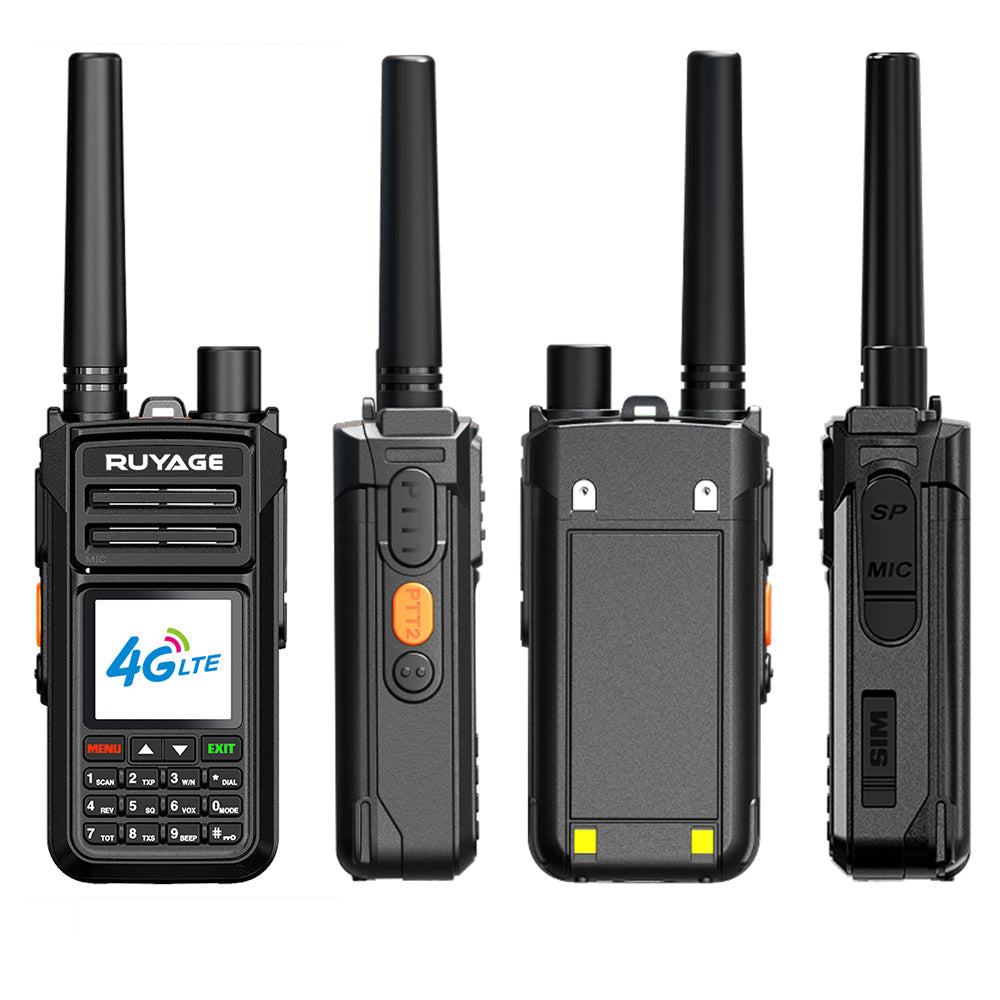 Ruyage X70 Dual Mode Long Range Radio Analog + 4G LTE PTT Walkie Talkie
