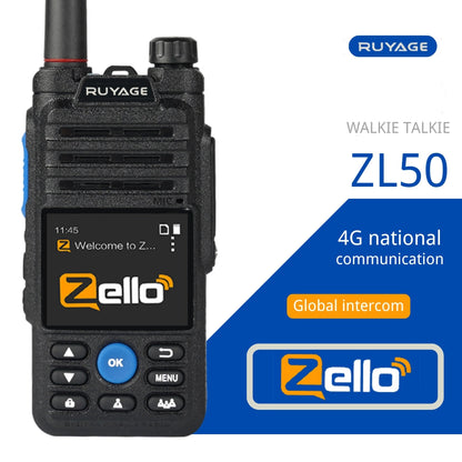 Ruyage ZL50 Zello Push-to-Talk 4G LTE Long Range PoC Radio