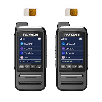 Ruyage CT68 IP67 Waterproof Nationwide LTE Push-to-Talk Two Way Radio