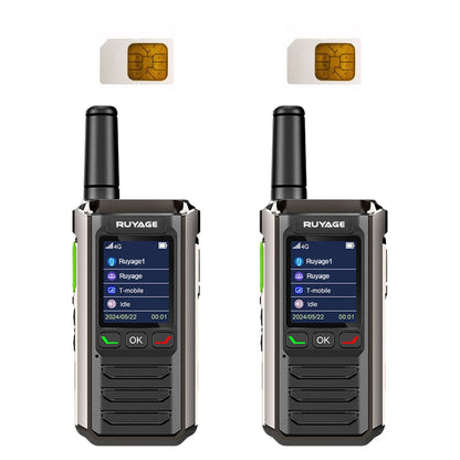 Ruyage R0 Two Way Radio Nationwide LTE Push-to-Talk Walkie Talkie