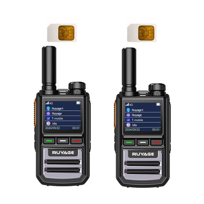 Ruyage R1 Two Way Radio Nationwide LTE Push-to-Talk Walkie Talkie