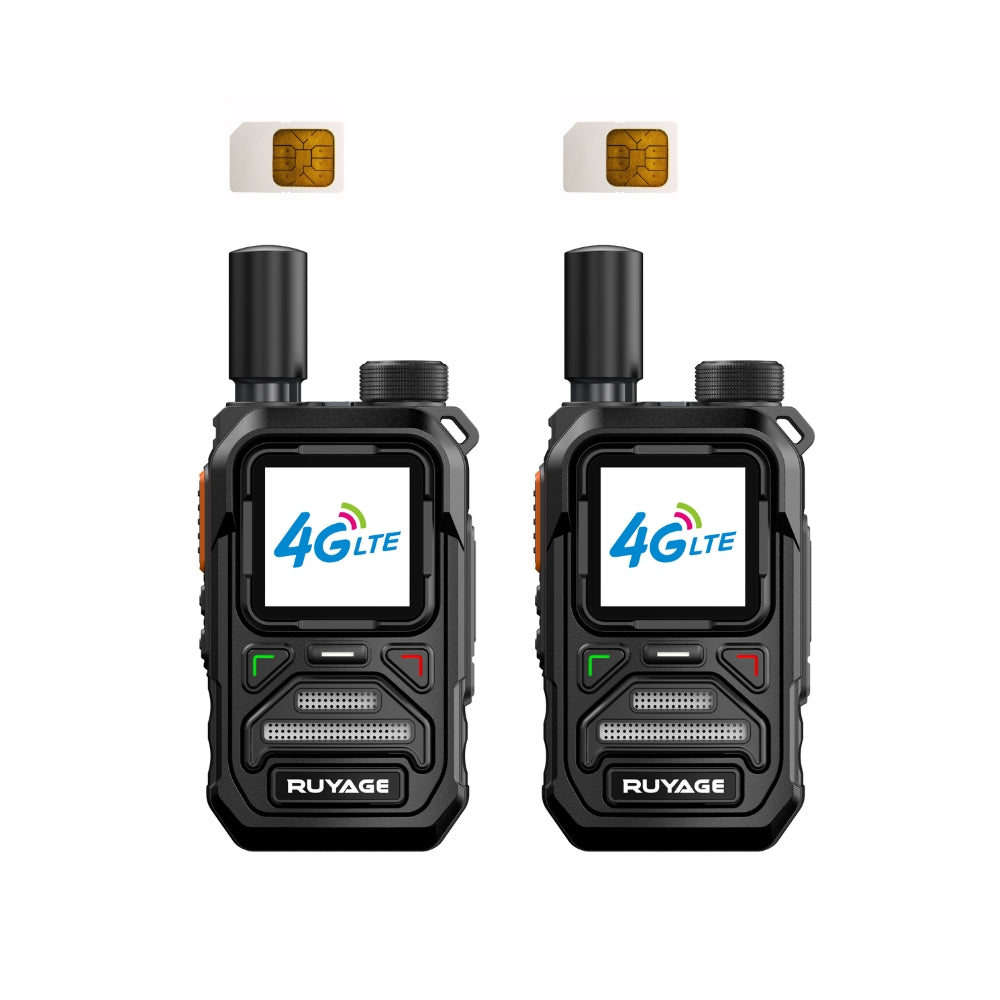 Ruyage X10 Two Way Radio Nationwide LTE Push-to-Talk Walkie Talkie