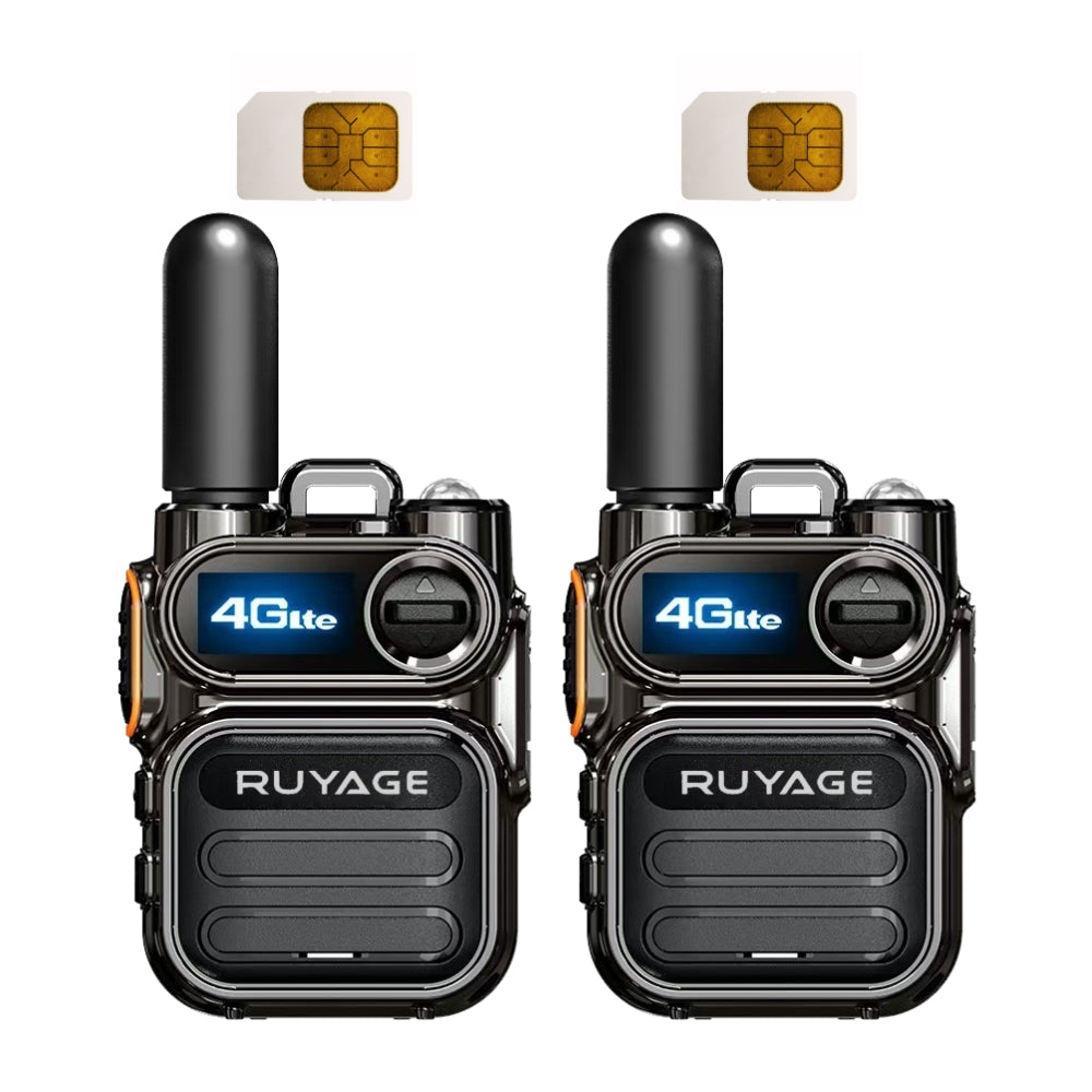 Ruyage X40 Two Way Radio Nationwide LTE Push-to-Talk Walkie Talkie