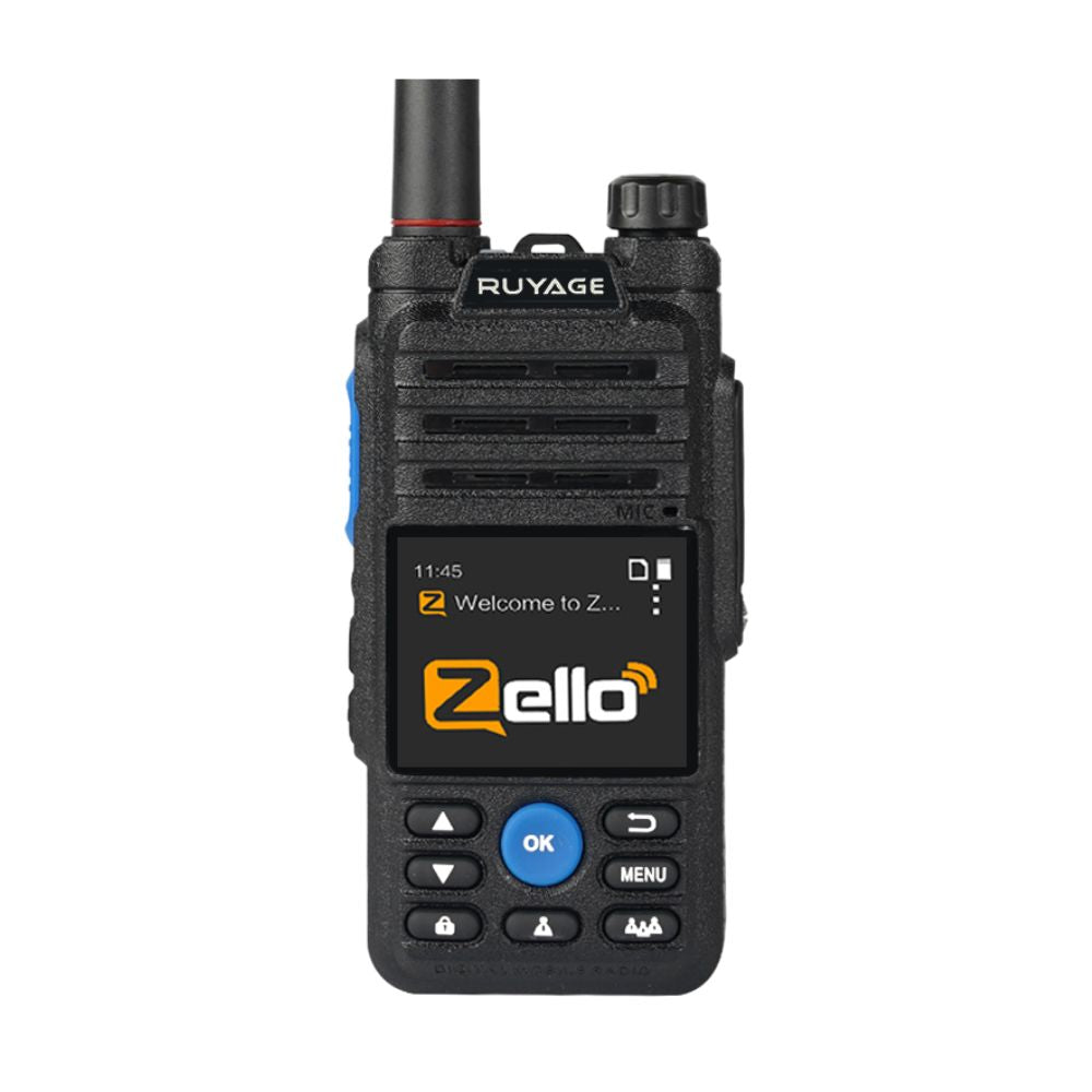 Ruyage ZL50 Zello Push-to-Talk 4G LTE Long Range PoC Radio