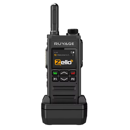 Ruyage RY65 Zello Push-to-Talk 4G LTE Long Range PoC Radio