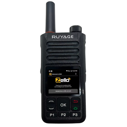 Ruyage RY68 Zello Push-to-Talk 4G LTE Long Range PoC Radio