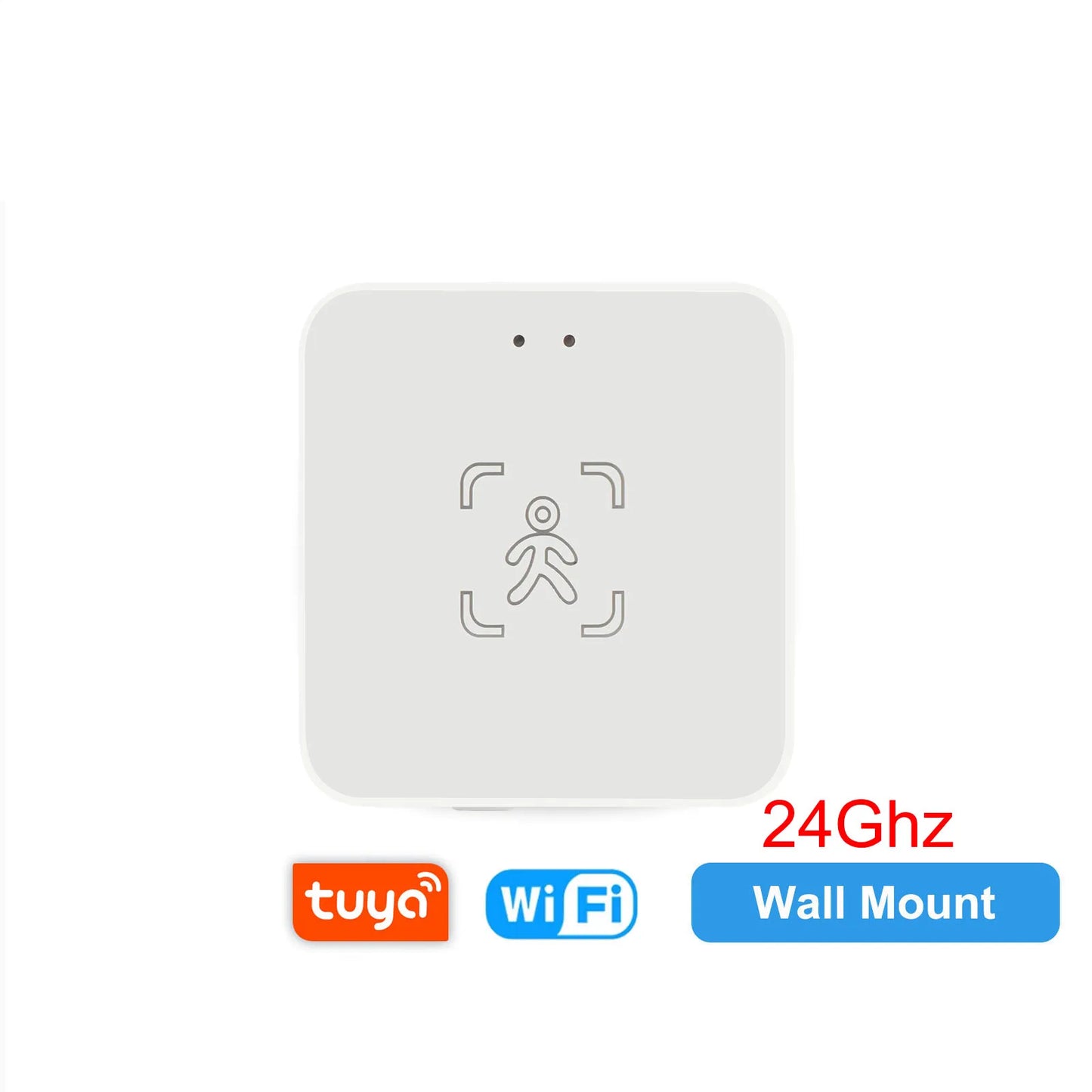 Tuya WiFi / Zigbee Human Presence Detector 24G,Luminance/Distance Detection, Smart Human Body PIR Sensor Support Home Assistant