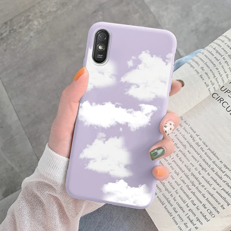 For Redmi 9AT 9A 9at Back Cover Protective Case Soft Silicone Cute Cartoon Cat Frog Funda Phone Case For Xiaomi Redmi 9C 13C 14C