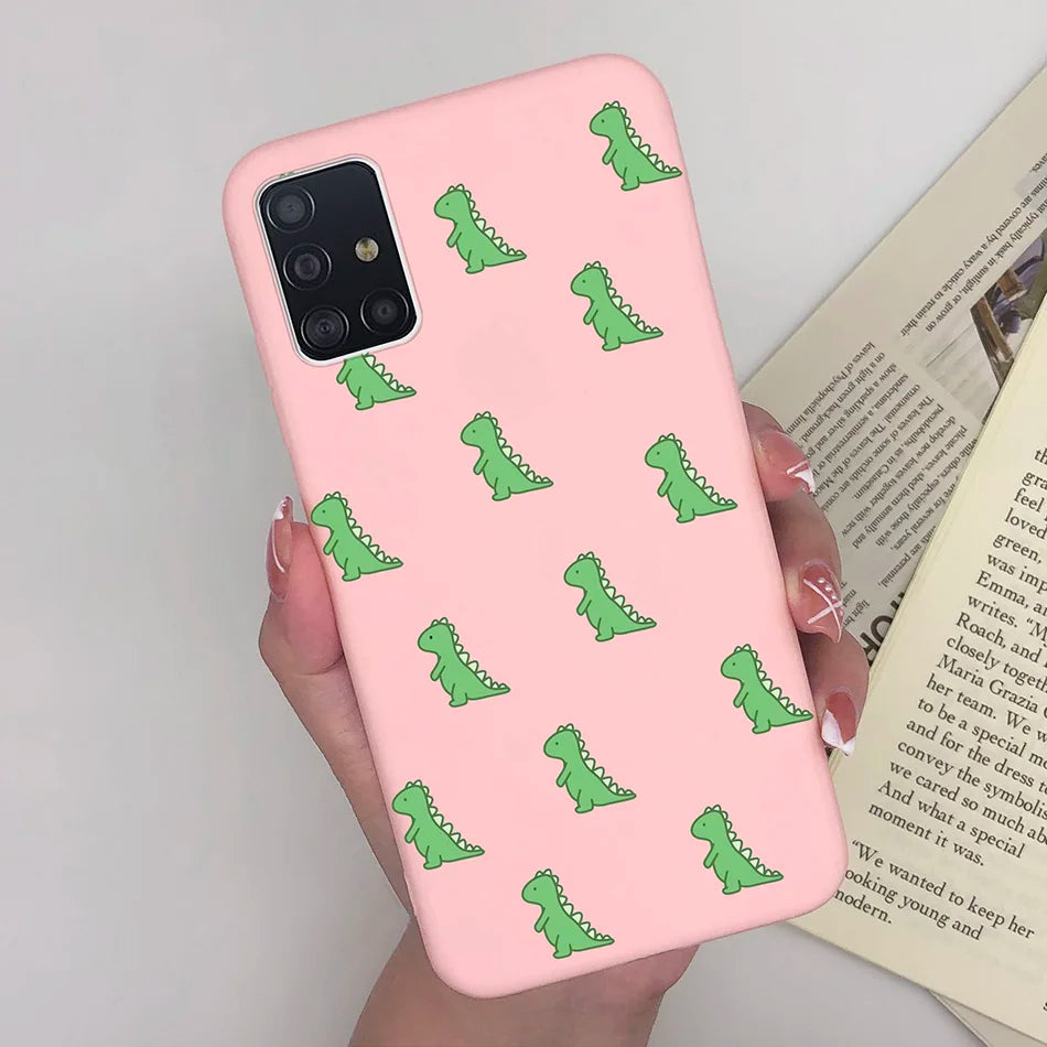 For Samsung Galaxy A51 Case Cover Soft Silicone TPU Bumper Phone Case for Samsung A31 A71 A515 A515F A 71 51 31 Coque Funda Capa