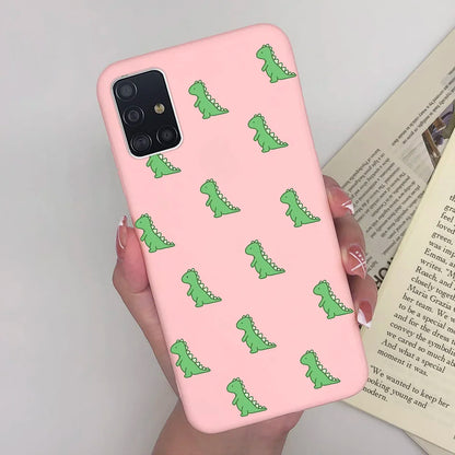 For Samsung Galaxy A51 Case Cover Soft Silicone TPU Bumper Phone Case for Samsung A31 A71 A515 A515F A 71 51 31 Coque Funda Capa