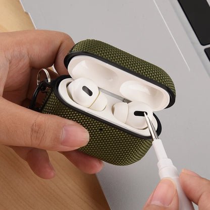 Nylon Plastic Headphone Cover For Airpods Pro 3 Case Earphones Shell Waterproof Funda For AirPods Pro 3 Cases With Cleaning Kit