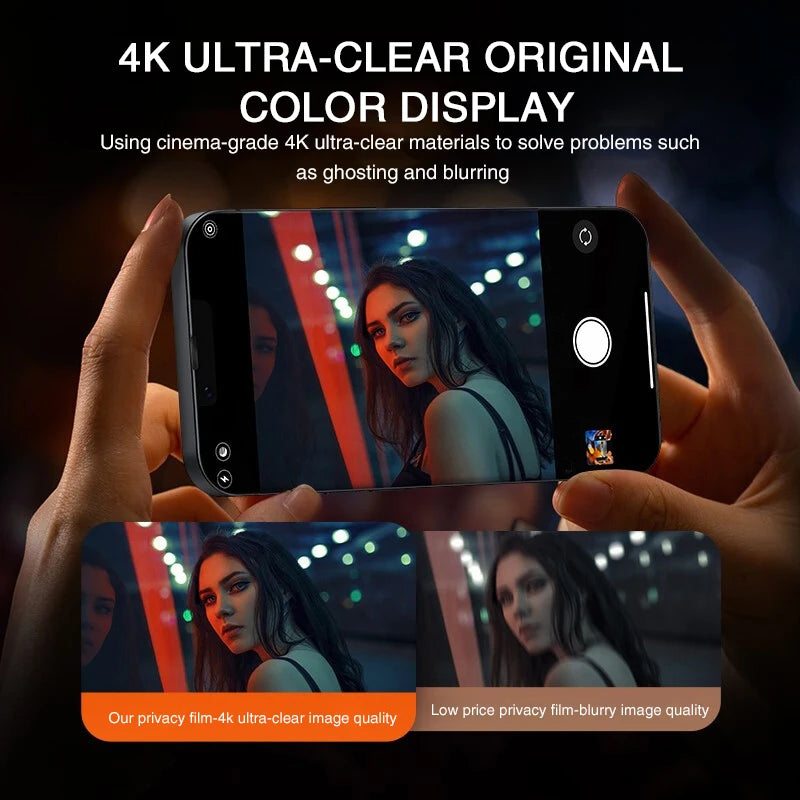 2PCS Full Cover Anti Spy Screen Protector For iPhone 11 12 13 14 15 16 17 PRO MAX 6 7 8 Plus XS X XR Tempered Glass Privacy