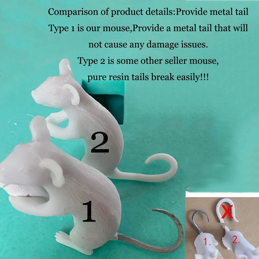 Modern Resin Animal LED Table Lamp - Mouse Cat Squirrel Design Night Light Desk Lighting Fixture for Home Decor