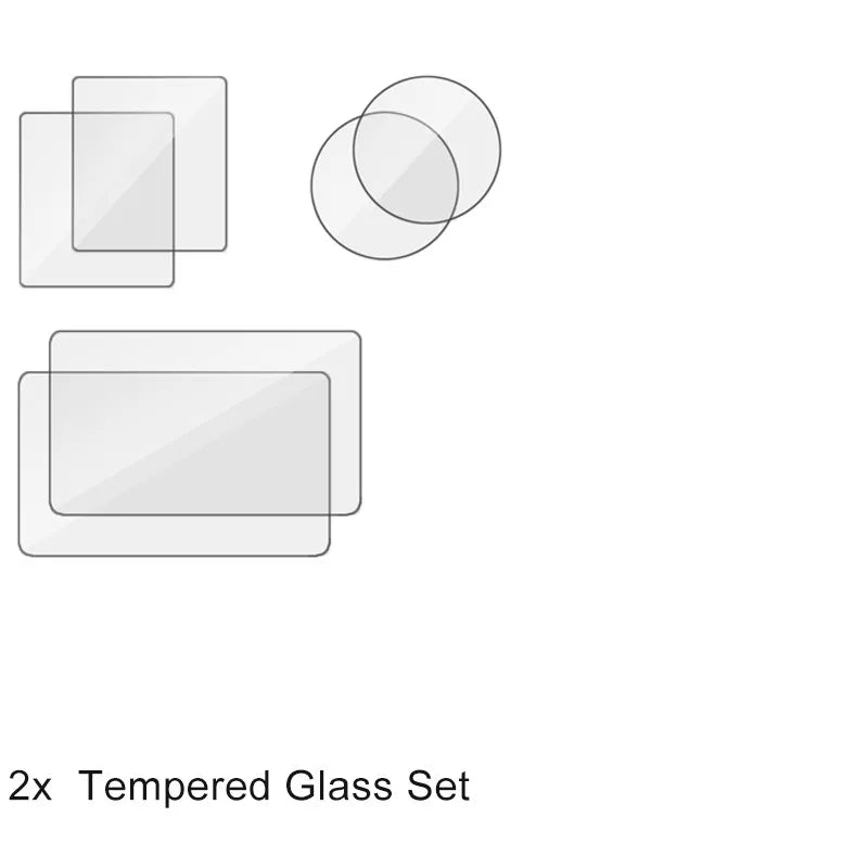 For DJI Osmo Action 5 Pro HD Tempered Glass 9H Screen Protector  Lens Cap Anti-Scratch Durable Full Camera Protective Film
