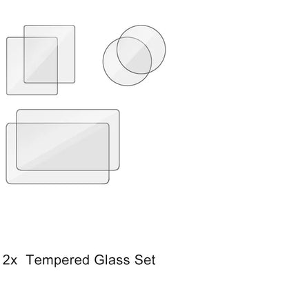 For DJI Osmo Action 5 Pro HD Tempered Glass 9H Screen Protector  Lens Cap Anti-Scratch Durable Full Camera Protective Film