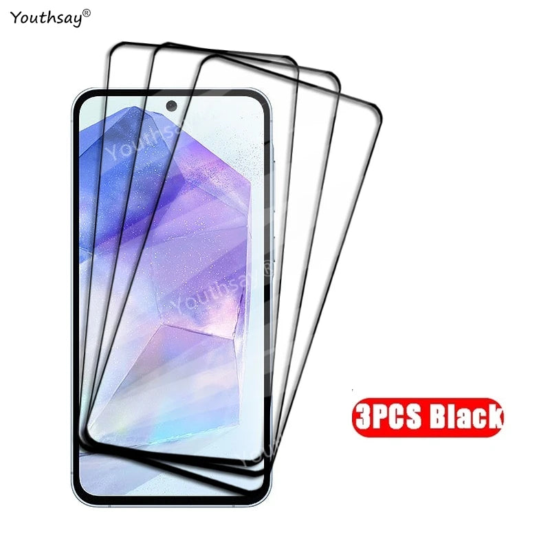 4-1Pcs Glass For Poco F7 Tempered Glass For Xiaomi Poco F7 Screen Protector Protective Phone Film Poco F7