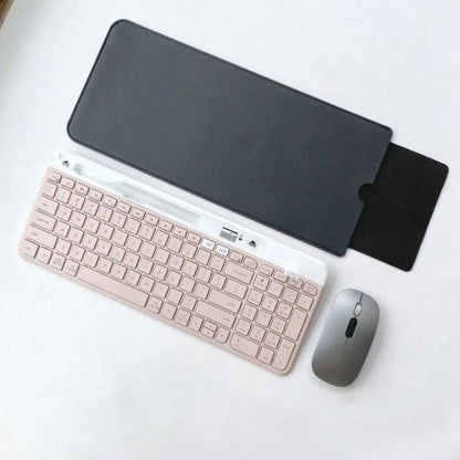 2024 Dustproof Wireless Keyboard Sleeve PU Leather Anti-Shock Storage Bag Ultra Slim Portable Keypad Pouch for Logitech K580