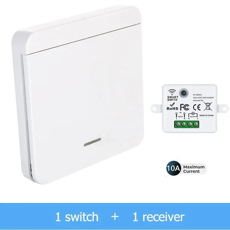 Smart WiFi Switch for Lighting 16A RF433MHz Wireless APP Voice Control Smart Home Smart Life Work With Google Home