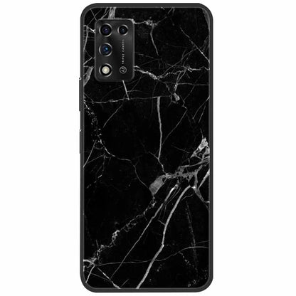 For ZTE Libero 5G II Case Marble Soft Silicone Protective Back Covers for ZTE Libero 5G III A202ZT 2022 5GIII Flower Coque TPU