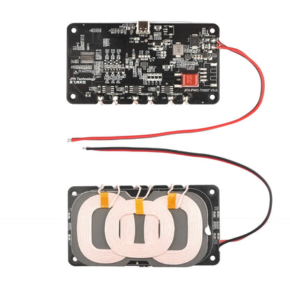 18W/20W High Power 5V 12V Fast Charging Wireless Charger Transmitter Module Type-c USB + Coil universal For Car Phone Battery