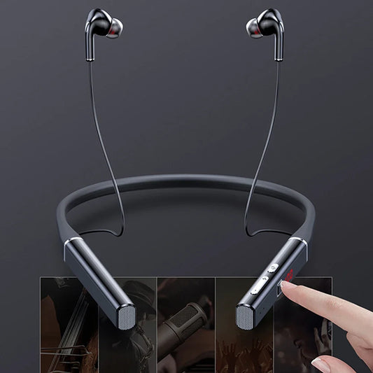 100 Hours Wireless Bluetooth Earphones Magnetic Neckband Sports Running Headset Waterproof Sport Earbuds s720 Noise Reduction