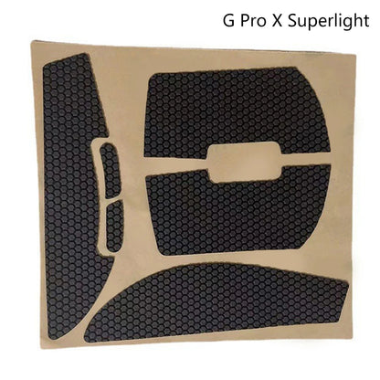 6 Styles PU leather Mouse Grip Tape Skate Handmade Sticker Non Slip Suck Sweat For Logitech G Pro GPW Wireless Mouse 1PC