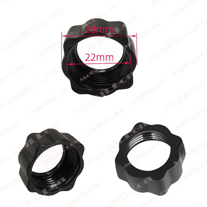 Universal 17mm Ball Mount Air Outlet Fixing Clip Nut Screw Base Option Holder for Car Phone Holder GPS Dash Suction Cup Bracket