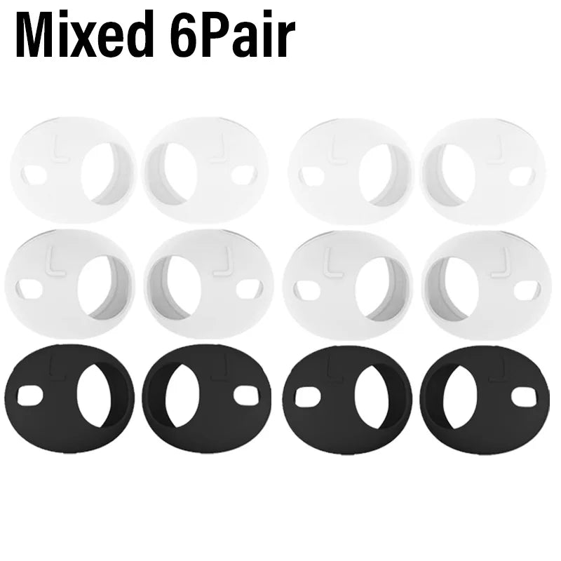 Silicone Ear Tips Cover For AirPods Pro 3 Anti-Slip Earbuds Covers Tip Detachable Ear Caps Hearphone Protector For Air Pods Pro3
