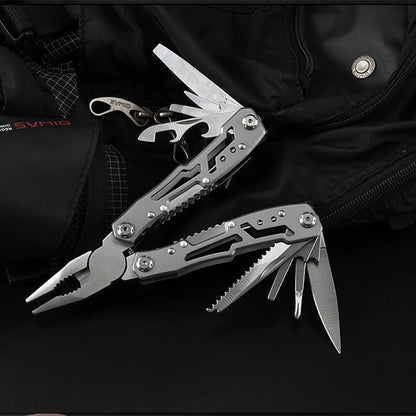 Outdoor Multitool Camping Portable Stainless Steel Folding Multifunction Tools Emergency survival Knife Pliers