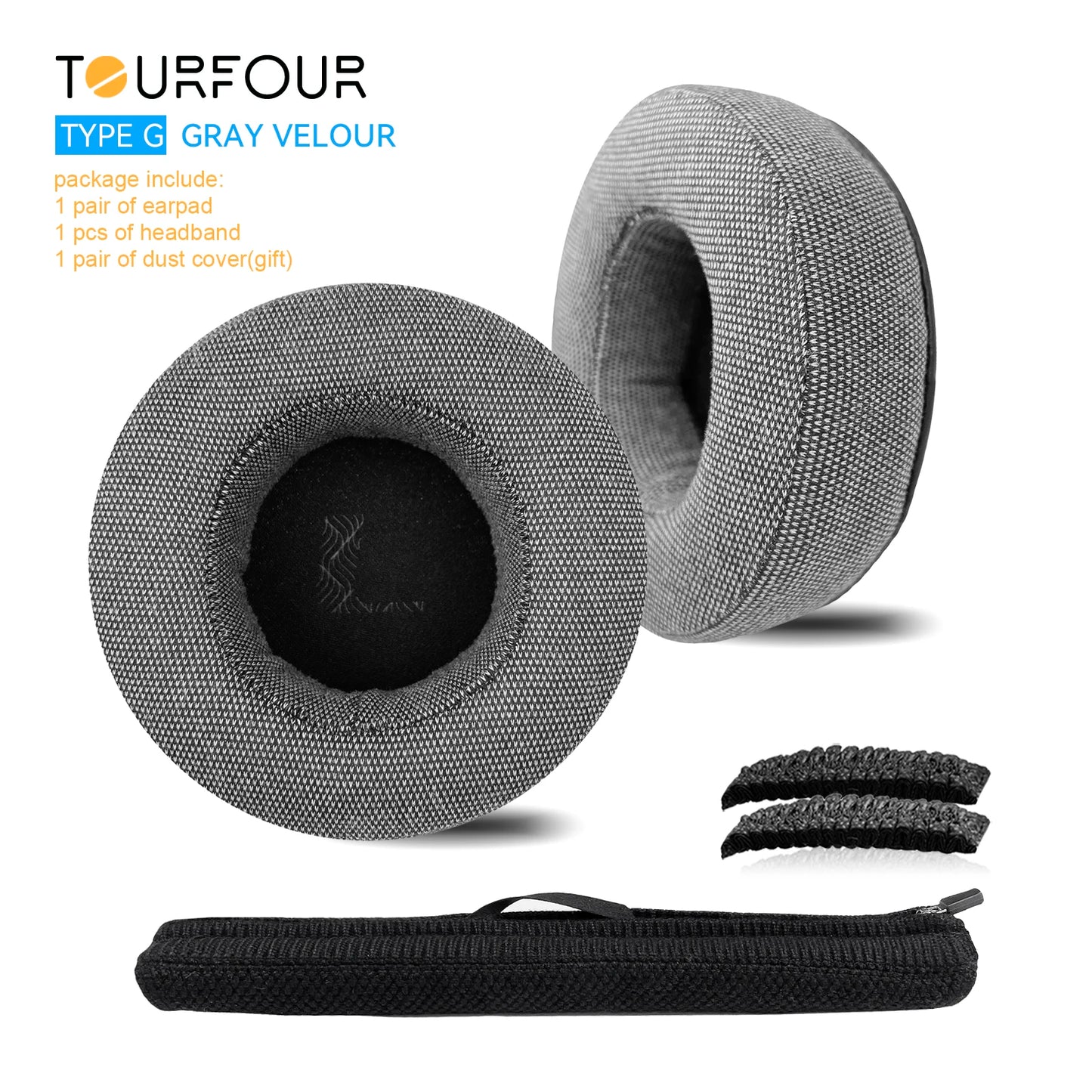 TOURFOUR Replacement Earpads for Beyerdynamic DT770,DT880,DT990,DT770pro,DT880pro,DT990pro,MMX300 Headphones Ear Cushion