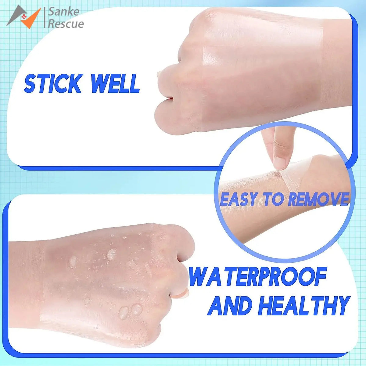 Tattoo Aftercare Waterproof Bandage Roll Transparent Film Dressing Second Skin Healing Protective Clear Adhesive for Tattoo